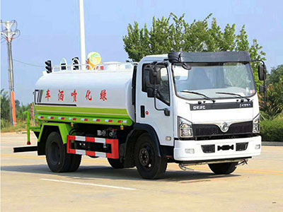 国六东风福瑞卡10方洒水车