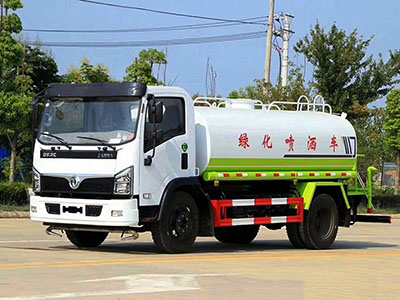 国六东风福瑞卡10方洒水车